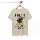 I Had 3 RBIs In the World Series Shirt - Funny Baseball Fan Graphic Tee