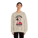 Olive's Hair & Tanning Salon Sweatshirt — Funny Retro Parody Graphic