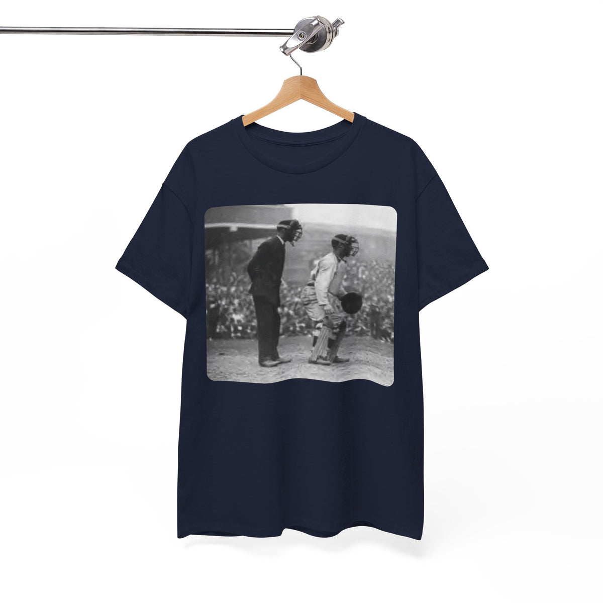 Vintage Baseball Photo T-Shirt – Classic Retro Sports Graphic Tee