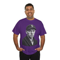 Vintage Baseball Player Portrait Tee