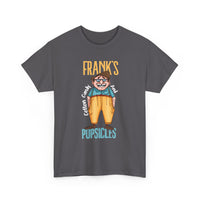 Frank's Cotton Candy & Popsicles T-Shirt – Funny Retro Cartoon Graphic Tee