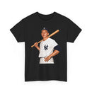 Vintage New York Yankees Baseball Player T-Shirt – Retro Batter Graphic Tee