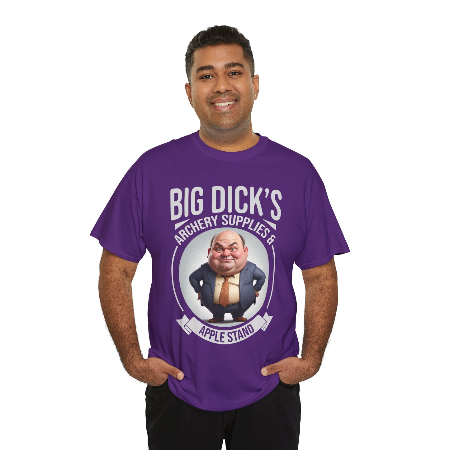 Big Dick's Archery Supplies Funny Graphic Tee — Novelty Archery T-Shirt