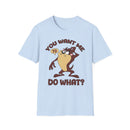 T-Shirt — Vintage Taz 'You Want Me To Do What?' Cartoon Graphic Tee