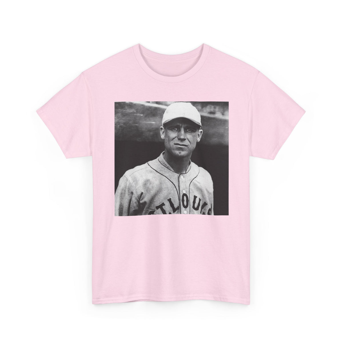 Vintage Baseball Photo Tee — St. Louis Retro Player Graphic T-Shirt