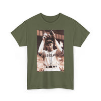 Vintage Cleveland Baseball Photo T-Shirt – Retro Player Graphic Tee