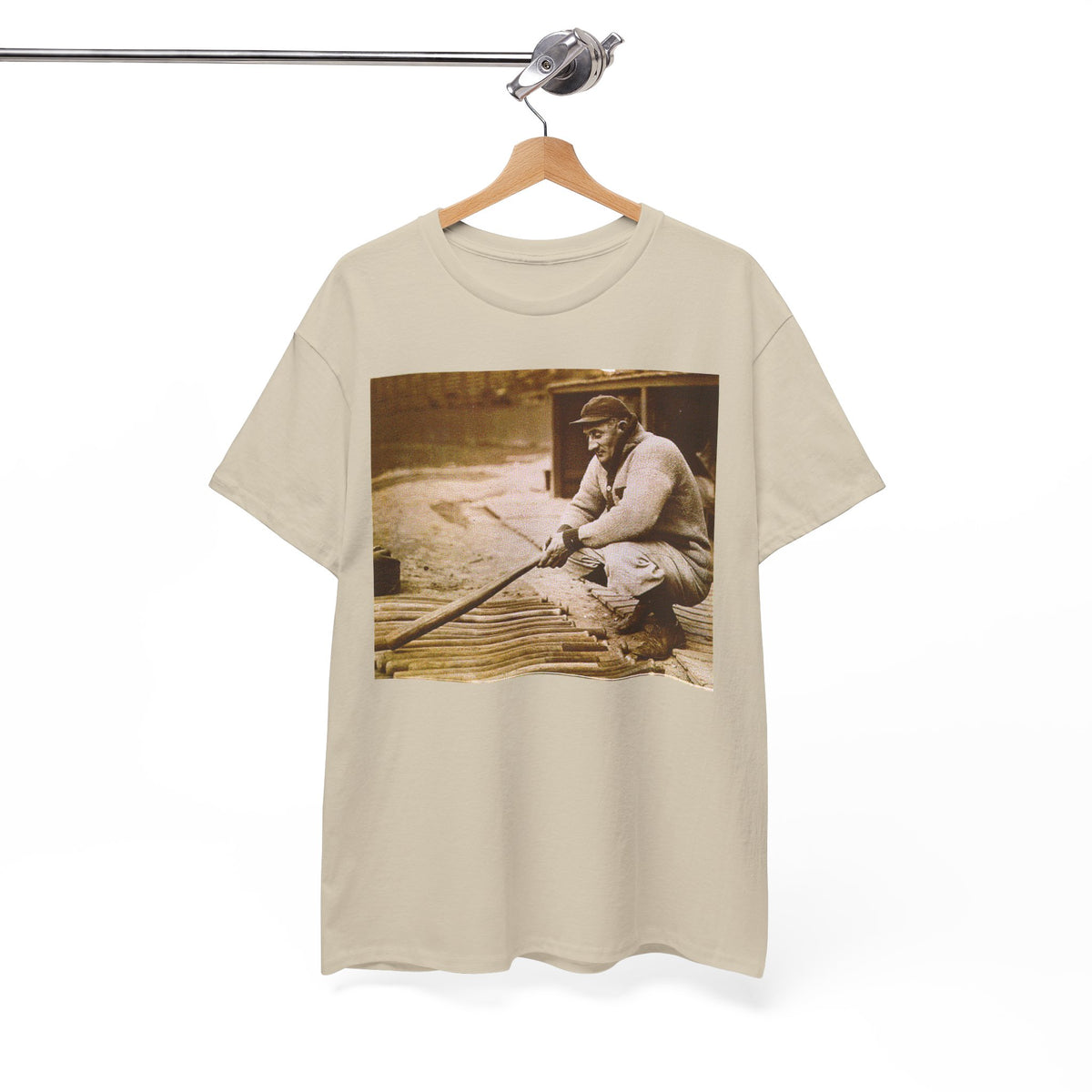 Vintage Baseball Photo T-Shirt – Retro Classic Baseball Player Tee