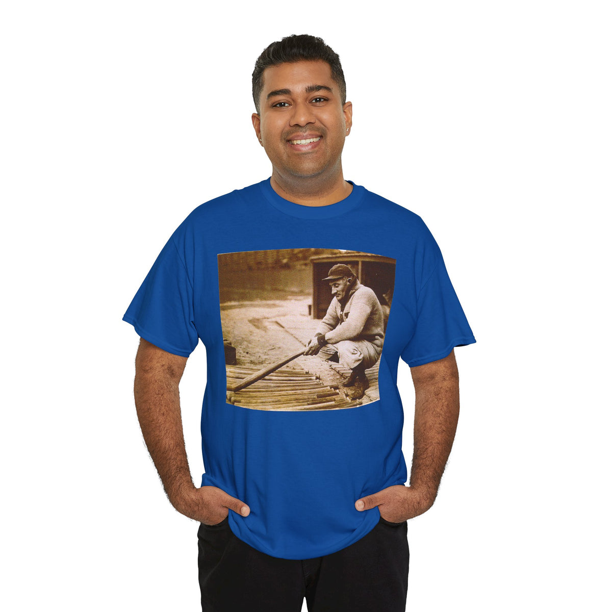 Vintage Baseball Photo T-Shirt – Retro Classic Baseball Player Tee