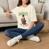 T-Shirt — "Al's Haircuts" Barber Shop Funny Graphic Tee