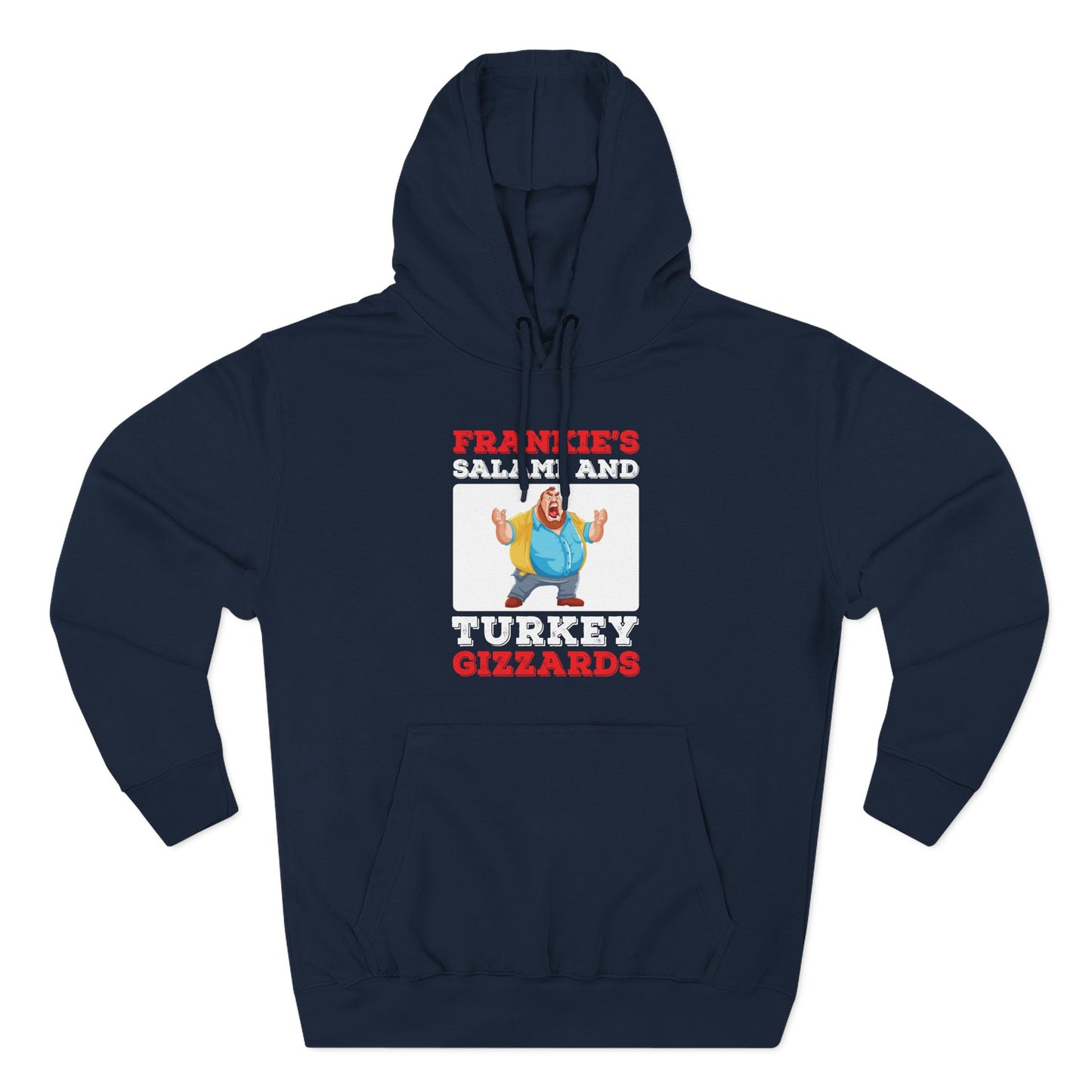 Frankie's Gizzards Hoodie — Funny Retro Character Pullover