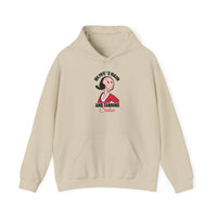 Olive’s Hair and Tanning Salon Hoodie. Vintage Olive Oyl Cartoon Graphic Pullover