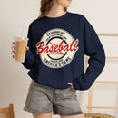 Vintage America's Game Sweatshirt - Classic Baseball Fan Crewneck