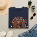 T-Shirt — "Bluto's Roller" Vintage Cartoon Portrait Tee (Rink & Slushies)