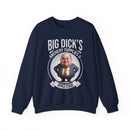 "Big Dick's Archery Supplies & Apple Stand" Funny Crewneck Sweatshirt