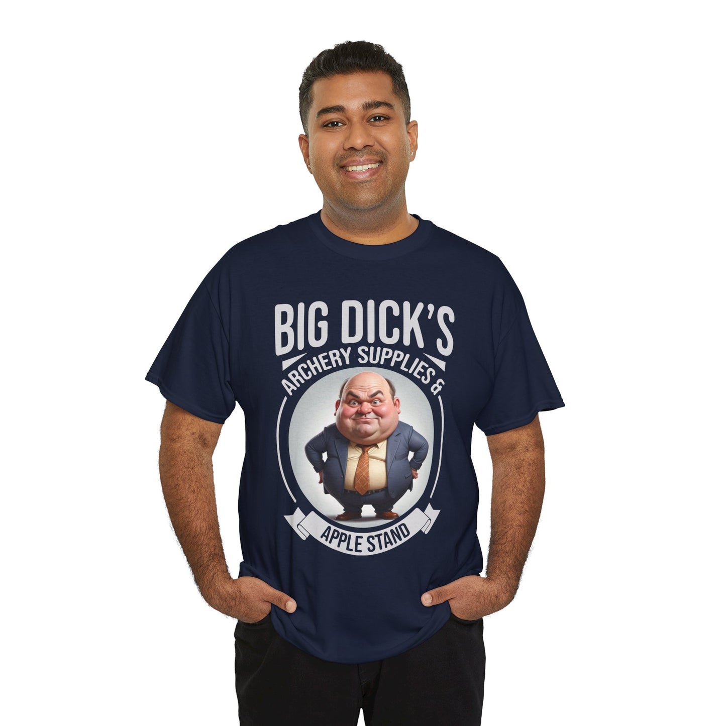 Big Dick's Archery Supplies Funny Graphic Tee — Novelty Archery T-Shirt