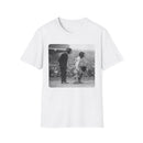 Vintage Baseball Umpire and Batter Photo T-Shirt