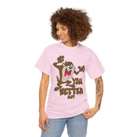 Cartoon Tasmanian Devil "You Better Not" Graphic Tee