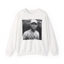 Vintage Baseball Player Sweatshirt - Classic Sports Graphic Crewneck