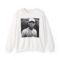 Vintage Baseball Player Sweatshirt - Classic Sports Graphic Crewneck