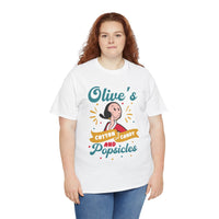 Cotton Candy and Popsicles Tee – Olive’s Retro Summer T‑Shirt