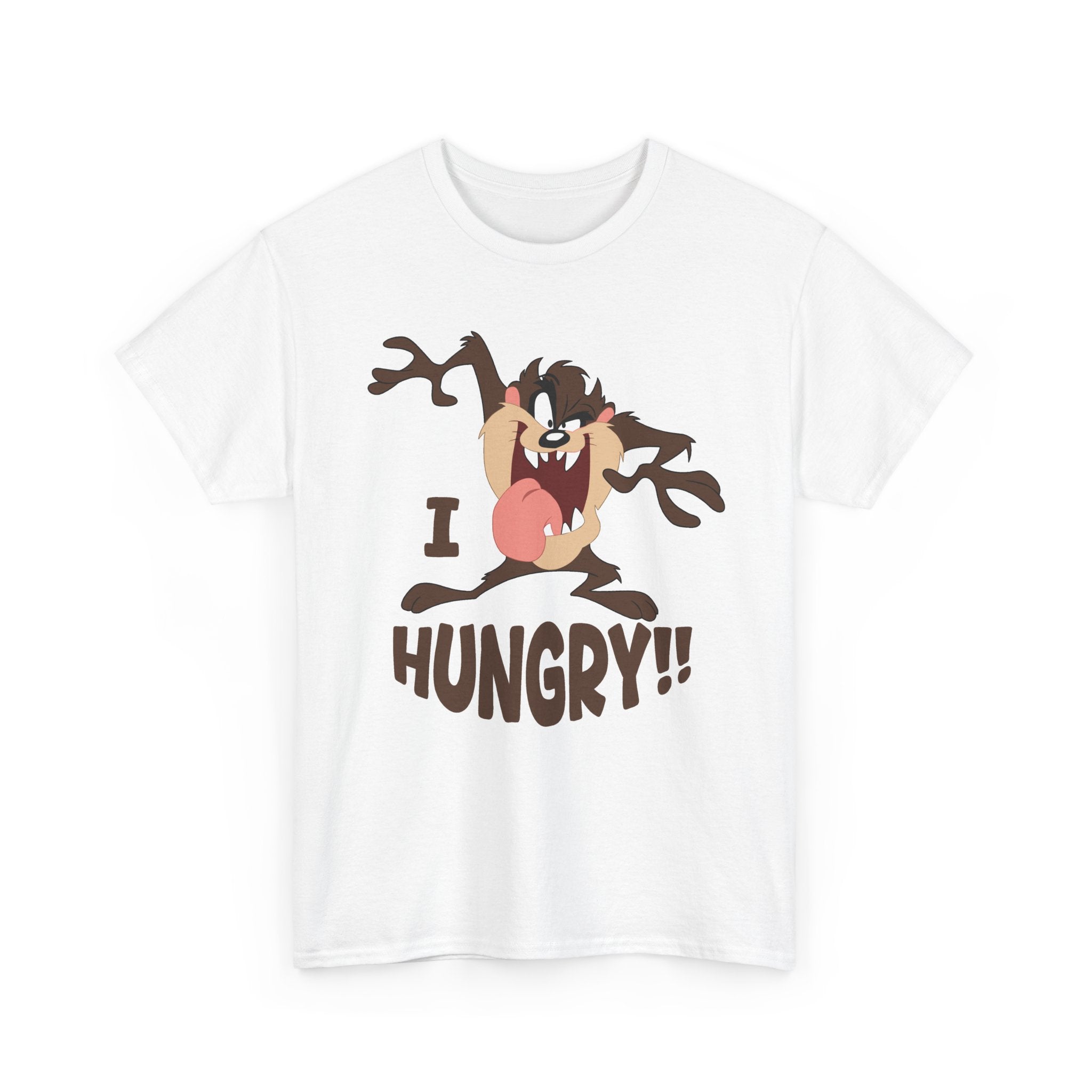 I’m Hungry!! T-Shirt — Taz Cartoon Funny Graphic Tee for Fans & Food Lovers