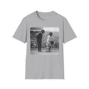 Vintage Baseball Umpire and Batter Photo T-Shirt