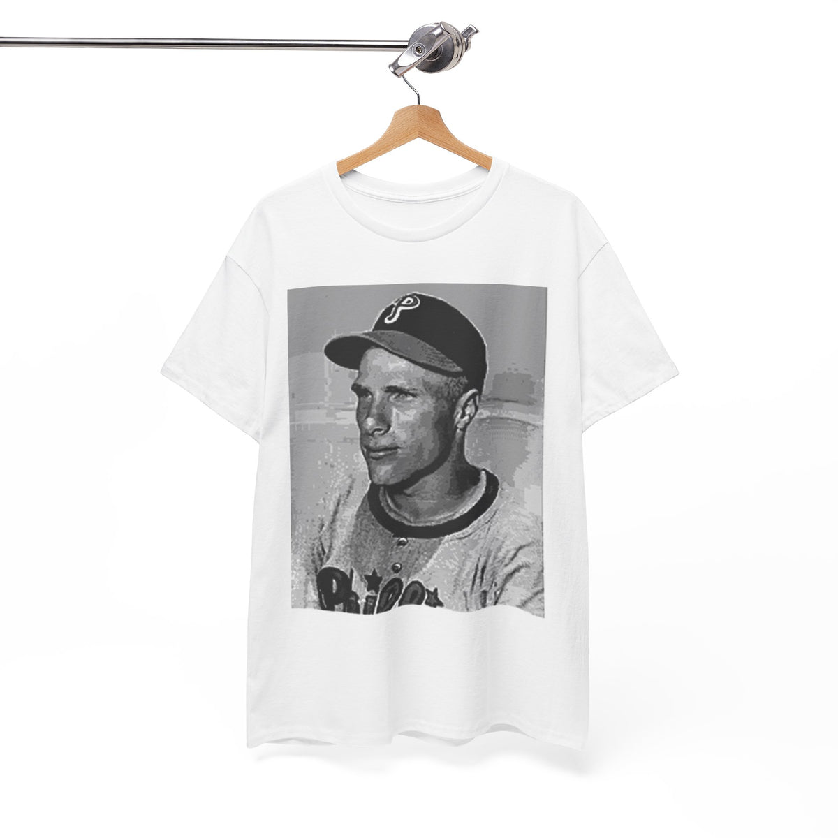 Vintage Philadelphia Phillies Baseball Photo T-Shirt – Classic Retro Fan Tee
