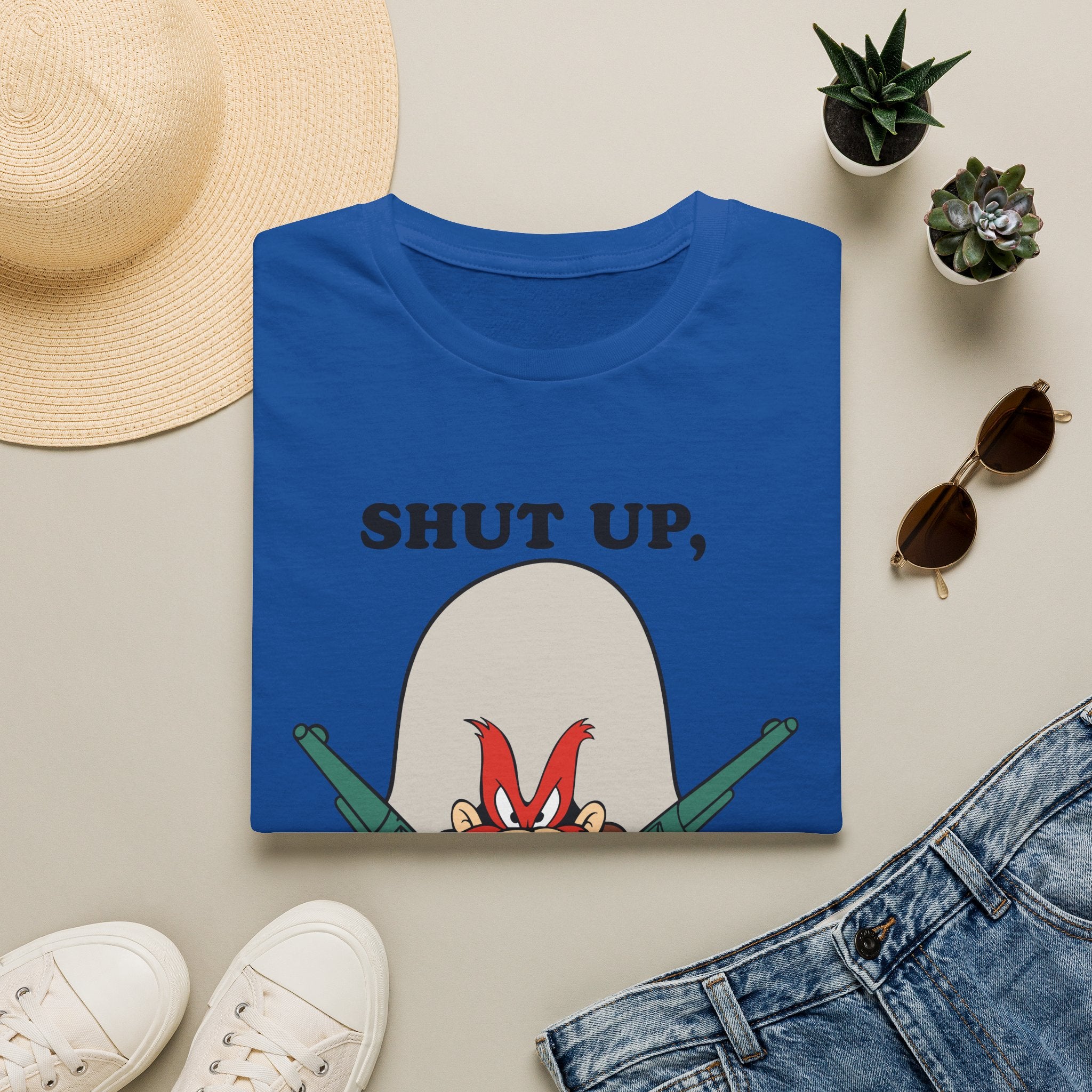 Looney Tunes Yosemite Sam "Shut Up, Ya Idjit" T-Shirt