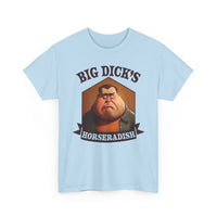 Big Dick's Horseradish T-Shirt — Funny Retro Condiment Logo Tee