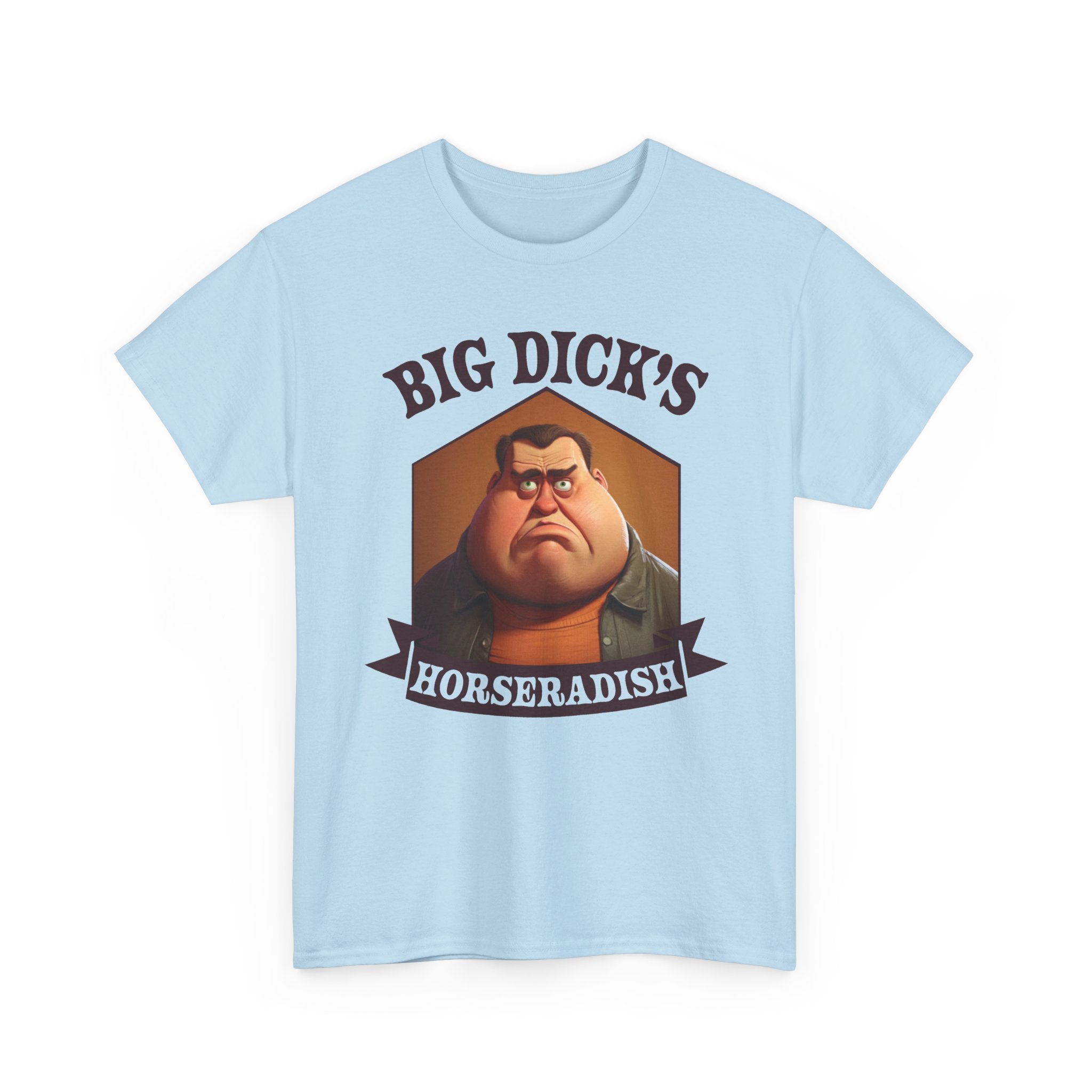 Big Dick's Horseradish T-Shirt — Funny Retro Condiment Logo Tee