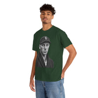 Vintage Baseball Player Portrait Tee