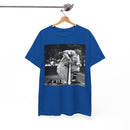 Vintage Baseball Photo T-Shirt – Classic Kneeling Player Graphic Tee