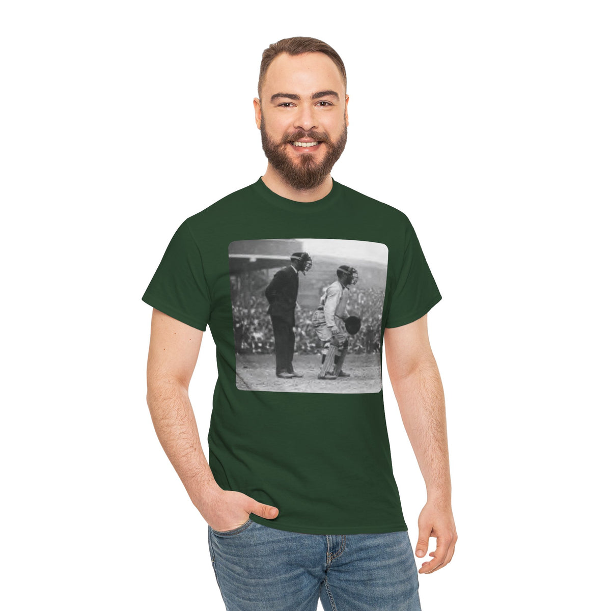 Vintage Baseball Photo T-Shirt – Classic Retro Sports Graphic Tee