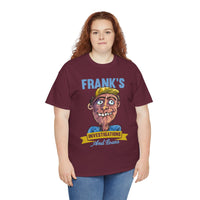 Frank's Investigations and Loans Funny Retro Character Vintage Humor Graphic T- Shirt