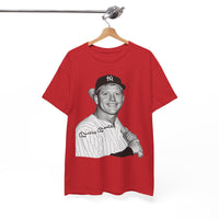 Vintage Baseball T-Shirt – Signed Roger Maris Portrait Tee