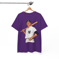 Vintage New York Yankees Baseball Player T-Shirt – Retro Batter Graphic Tee