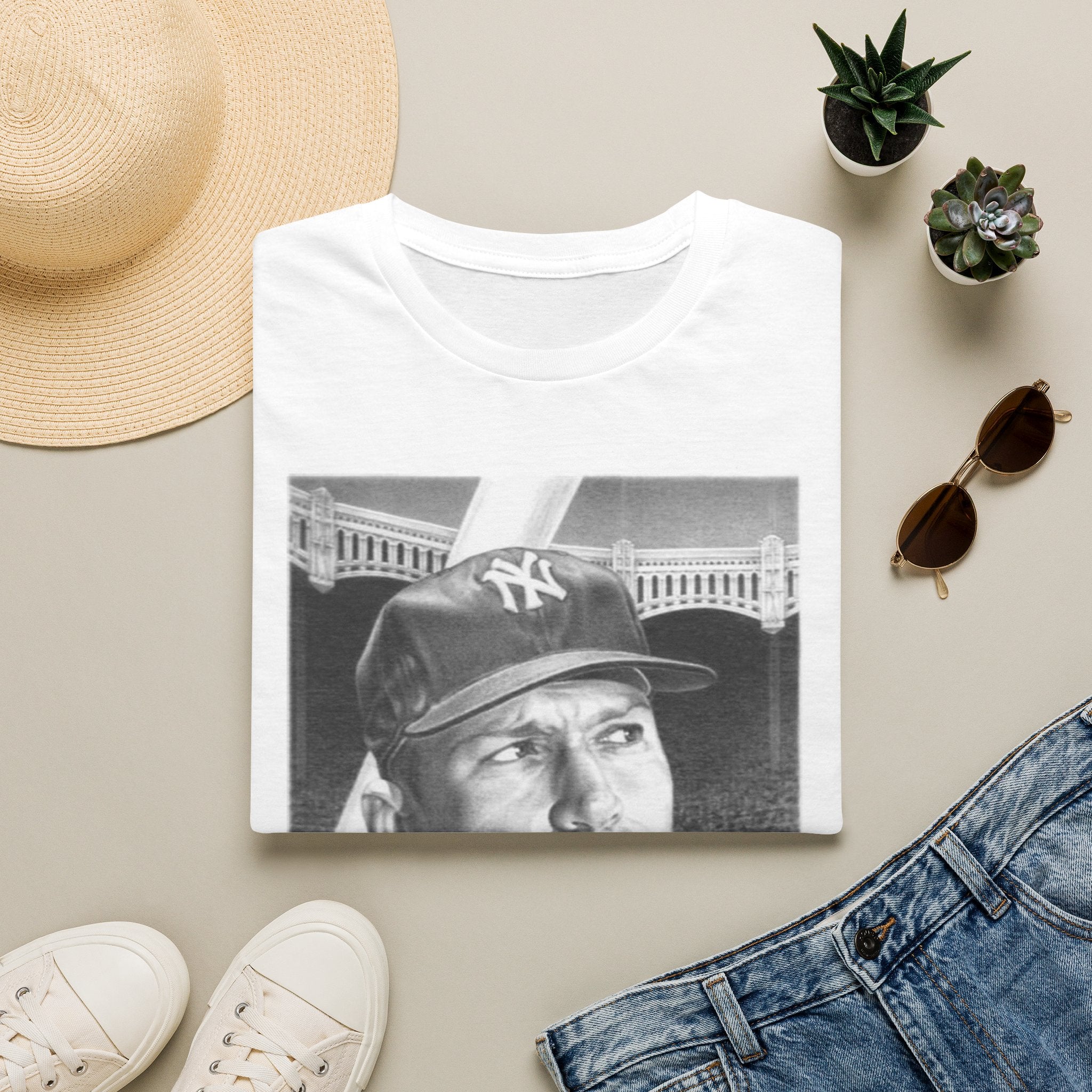 Vintage Yankee Portrait T‑Shirt