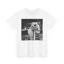 Vintage Baseball Photo T-Shirt – Classic Kneeling Player Graphic Tee
