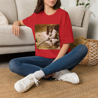 Vintage Fisherman Photo T-Shirt