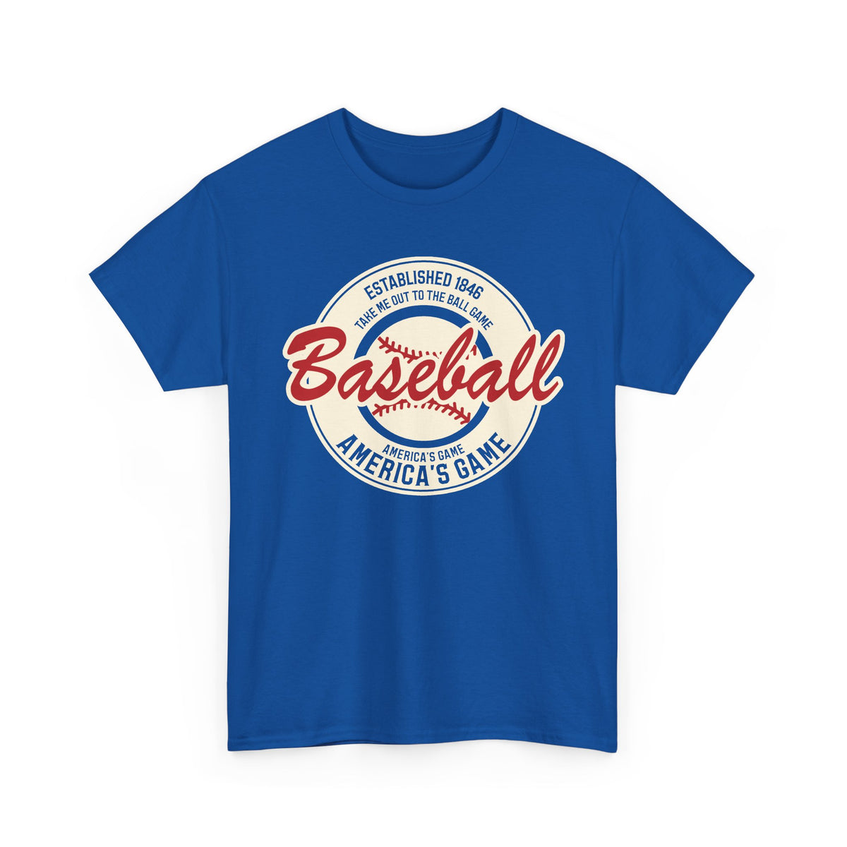 Take Me Out To The Ball Game T-Shirt — Vintage Baseball America's Game Graphic Tee