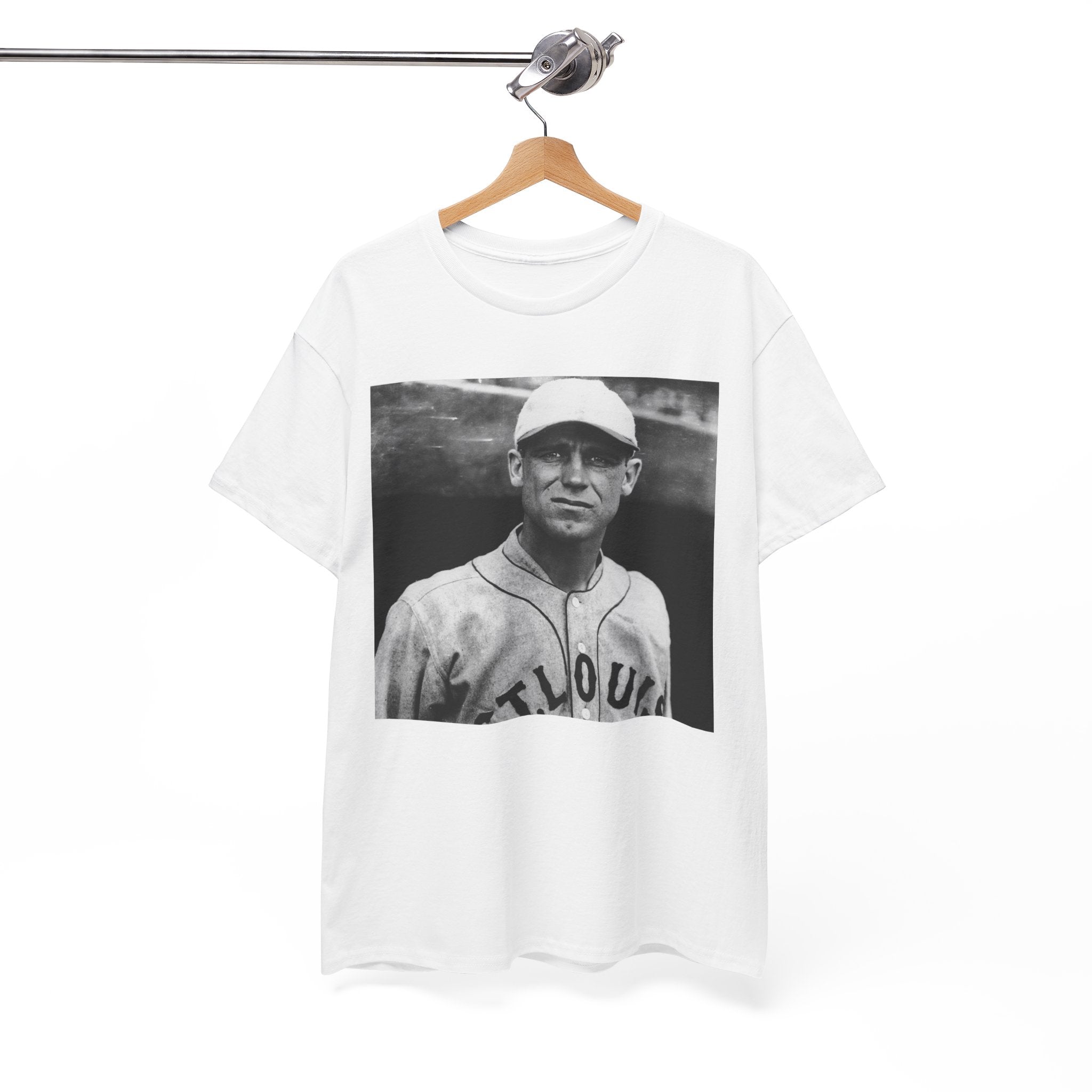 Vintage Baseball Player T-Shirt | Classic Sports Graphic Tee