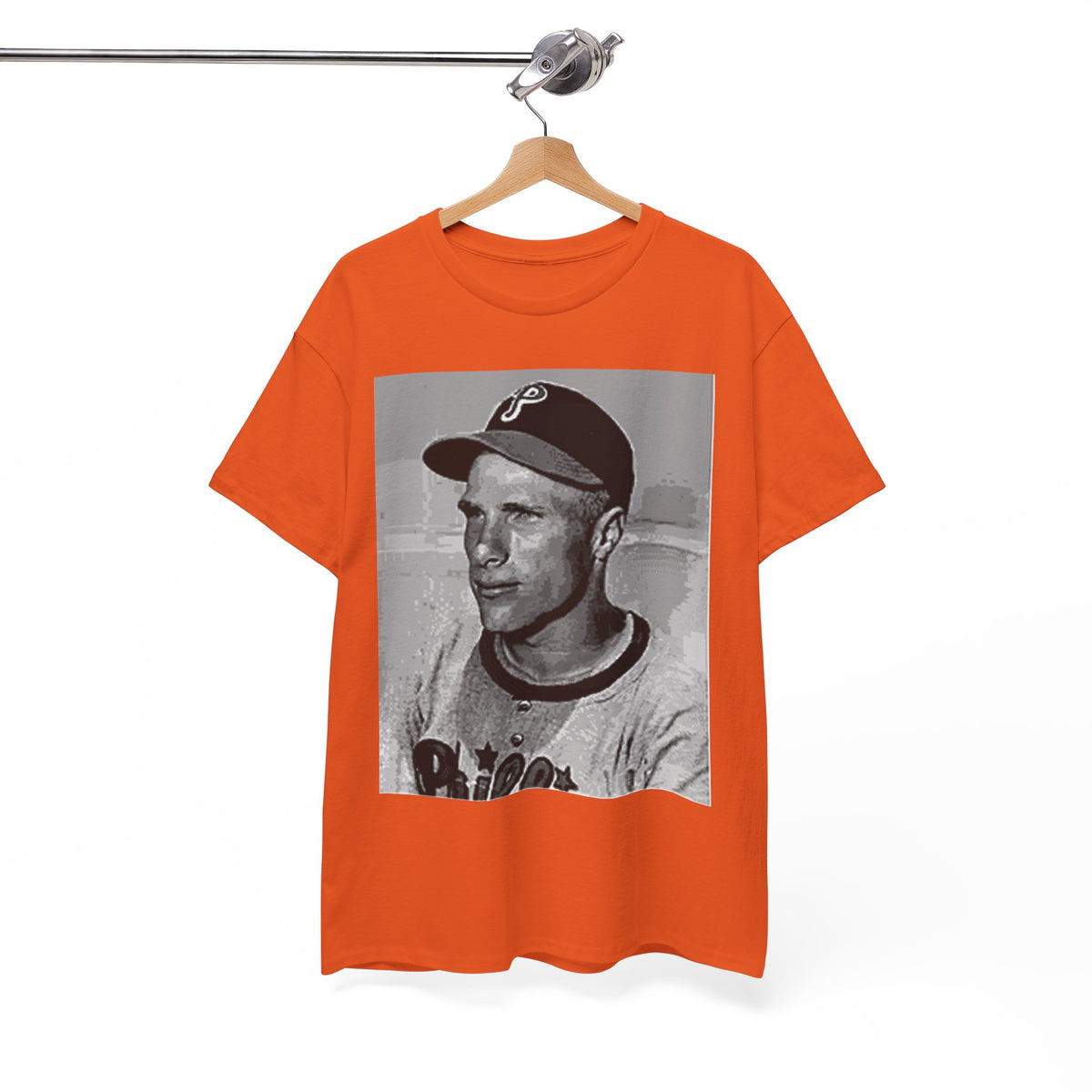 Vintage Philadelphia Phillies Baseball Photo T-Shirt – Classic Retro Fan Tee