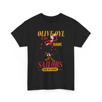 Popeye "Olive Oyl Is My Name, Sailors Are My Game" Graphic T-Shirt