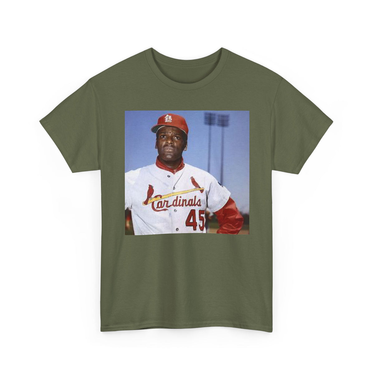 Vintage Cardinals Baseball Photo Tee