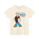 Funny “I Yam What I Yam” Classic Cartoon Graphic T-Shirt