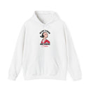 Olive’s Hair and Tanning Salon Hoodie. Vintage Olive Oyl Cartoon Graphic Pullover
