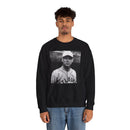 Vintage Baseball Player Sweatshirt - Classic Sports Graphic Crewneck