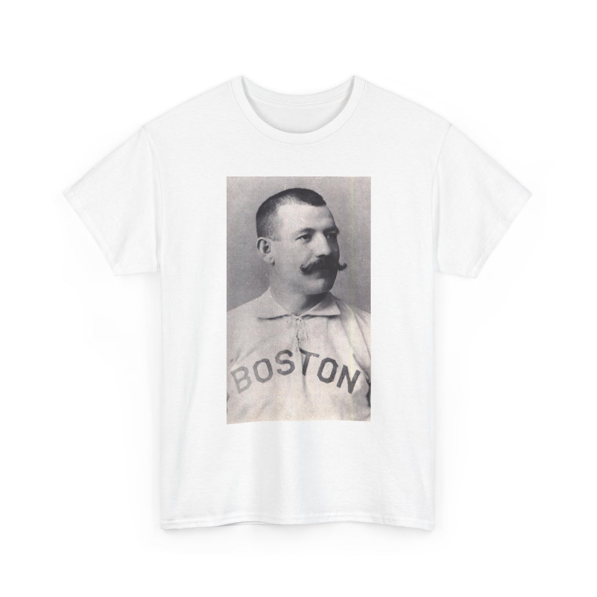 Vintage Boston Baseball Portrait T-Shirt – Retro Classic Baseball Graphic Tee