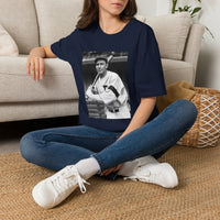 Vintage Baseball Player Photo T-Shirt