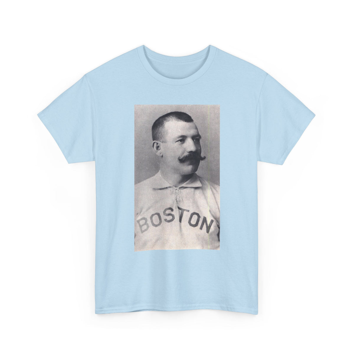 Vintage Boston Baseball Portrait T-Shirt – Retro Classic Baseball Graphic Tee